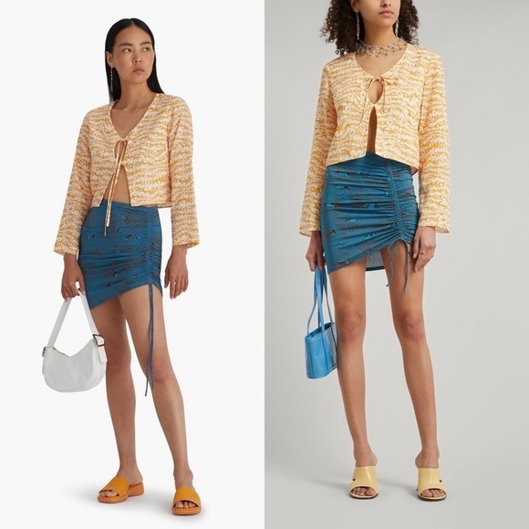 Paloma Wool Tops - Paloma Wool Alaska Tattoo Print Shirt Size 40